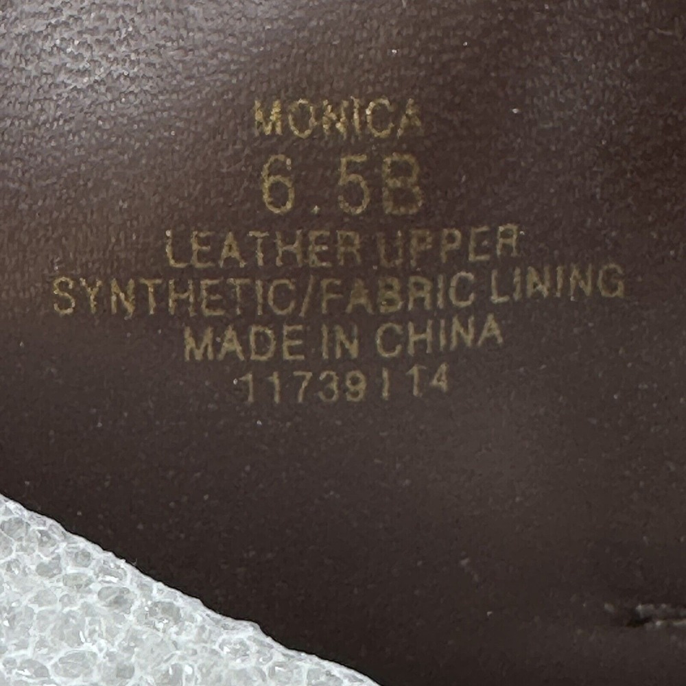 Lauren Ralph Lauren Women's Tall Riding Boots Size 6.5 B Brown Leather Monica - Picture 11 of 12